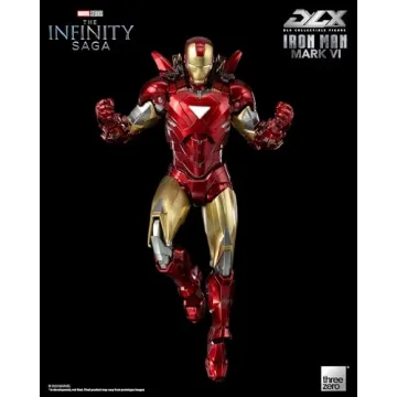 Marvel Iron Man Mark 6 DLX Action Figure | 48 Articulations