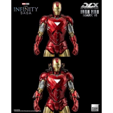 Marvel Iron Man Mark 6 DLX Action Figure | 48 Articulations