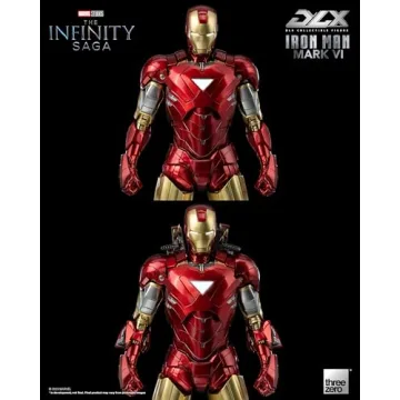 Marvel Iron Man Mark 6 DLX Action Figure | 48 Articulations