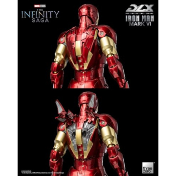Marvel Iron Man Mark 6 DLX Action Figure | 48 Articulations
