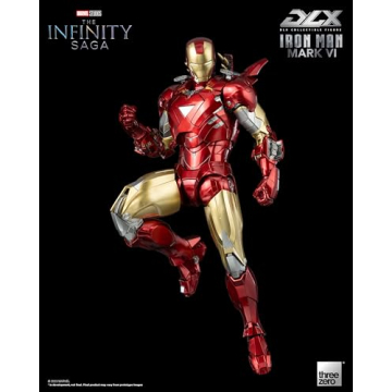 Marvel Iron Man Mark 6 DLX Action Figure | 48 Articulations