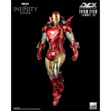 Marvel Iron Man Mark 6 DLX Action Figure | 48 Articulations