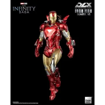 Marvel Iron Man Mark 6 DLX Action Figure | 48 Articulations