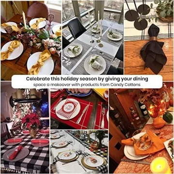 Premium Candy Cottons Cloth Napkins - Soft & Stylish