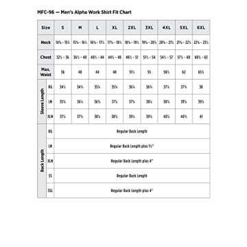 Red Kap Men's Short Sleeve Pro Airflow Work Shirt, Charcoal, Extra Large