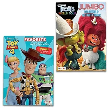 16 Bulk Coloring Books for Kids Ages 4-8 Assortment Bundle