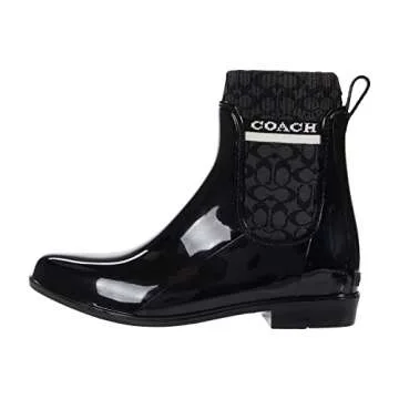 Fashionable Coach Rivington Rain Booties for Women