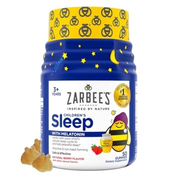 Zarbee's Children's Sleep Gummies - Drug-Free Relief for Kids