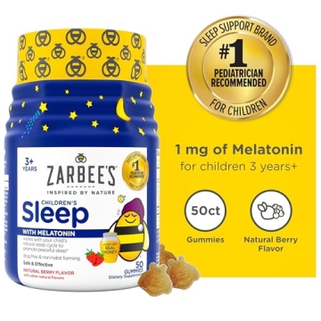 Zarbee's Children's Sleep Gummies - Drug-Free Relief for Kids