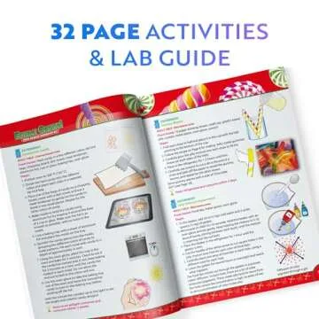 Playz Edible Candy Making Science Kit for Kids Ages 8-12 Years Old - Food Science Chemistry Kid Science Kit with 40 Experiments to Make Your Own Chocolates, Educational Science Kits for Boy & Girls