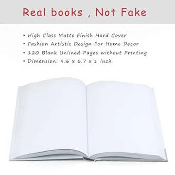 3 Decorative Books for Modern Home Decor - Faux Books for Bookshelf/Mantle Decoration - Fake Designer Books for Coffee/Dining Table, Shelf Decor - Paris/London/Milan