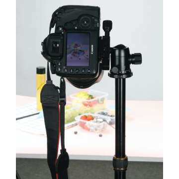 GWNNSH Camera Lightweight Travel Tripod, 58” Detachable Monopod, Aluminum Ball Head Stand 3 X Control Knobs with Calibration, DSLR QR Plate, Level Indicator, Flip Lock Design. Dare to Compare