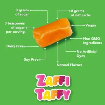 Zollipops Clean Teeth Taffy - Enjoy Assorted Natural Flavors
