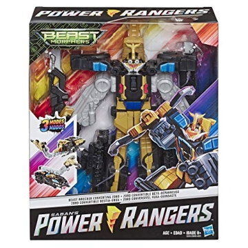 Power Rangers Beast Morphers Beast Wrecker Zord - Transforming Action Figure Toy from Show