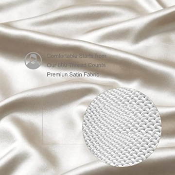 Silk Throw Blanket - Soft Lightweight Satin for Couch Bed