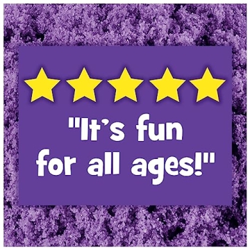 Kinetic Sand, The Original Moldable Sensory Play Sand Toys for Kids, Purple, 2 lb. Resealable Bag, Ages 3+