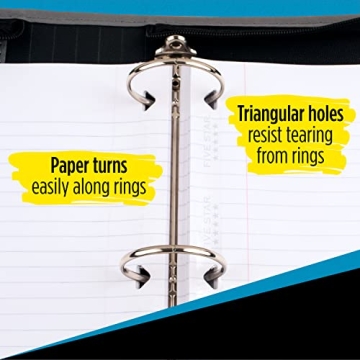 Five Star Loose Leaf Paper 3 Pack Wide Ruled Durable