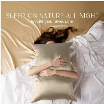 Premium 100% Mulberry Silk Pillowcase for Hair & Skin Health