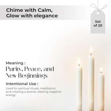 Spell Candles (Set of 20, White)