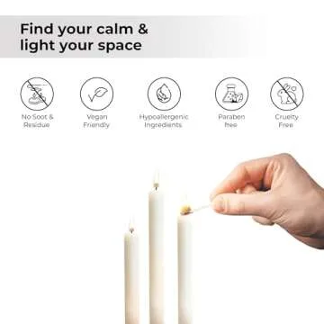 Spell Candles (Set of 20, White)