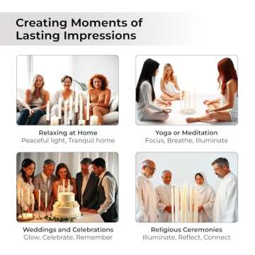 Spell Candles (Set of 20, White)