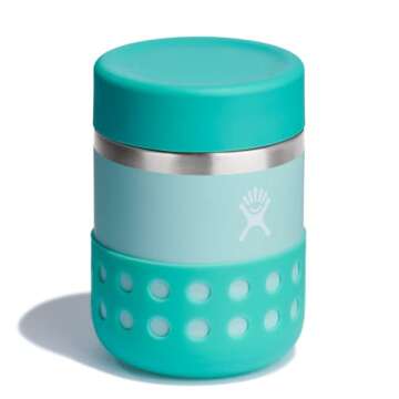 Hydro Flask 12 Oz Kids Insulated Food Jar And Boot in Dew Blue