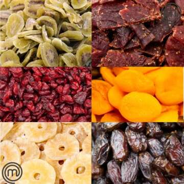 MasterChef Digital Food Dehydrator w 5 Trays and Temperature Controls-Dehydrating Machine w Recipe Guide-8L Capacity-BPA Free, Healthy Snacks, Dry Fruits, Veggies, Beef Jerky- BDay Gift