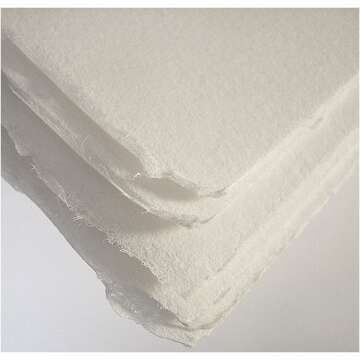 Rives BFK White Pack of Five 22x30 Inch Artist Papers for Printmaking