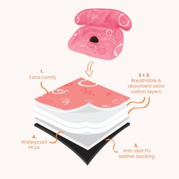 THINK GOOD TOTS Pink Piddle Pad for Potty Training