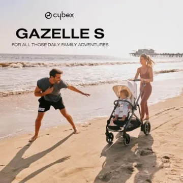 Cybex Gazelle Stroller with 20 Configurations and Ergonomic Recline