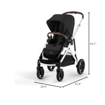 Cybex Gazelle Stroller with 20 Configurations and Ergonomic Recline