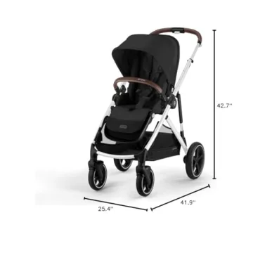 Cybex Gazelle Stroller with 20 Configurations and Ergonomic Recline