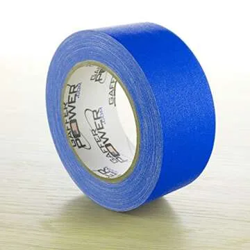 Gaffer Power Gaffers Tape 2 Inch | Electric Blue | USA Made Quality | Leaves No Residue