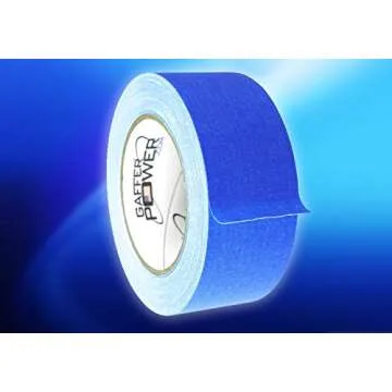 Gaffer Power Gaffers Tape 2 Inch | Electric Blue | USA Made Quality | Leaves No Residue