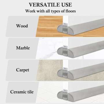 Fowong Draft Stopper for Year-Round Comfort