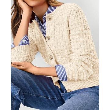 PRETTYGARDEN Women's Cardigan Sweater for Stylish Comfort