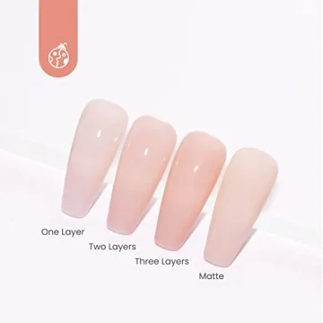 Beetles Jelly Nude Gel Polish for Salon Quality Manicure