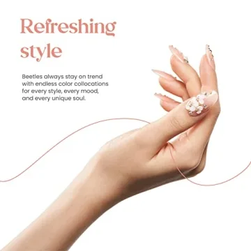Beetles Jelly Nude Gel Polish for Salon Quality Manicure