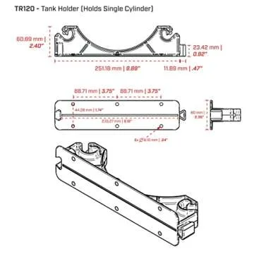 Top XS Scuba Tank Holder for Safe Storage Solutions