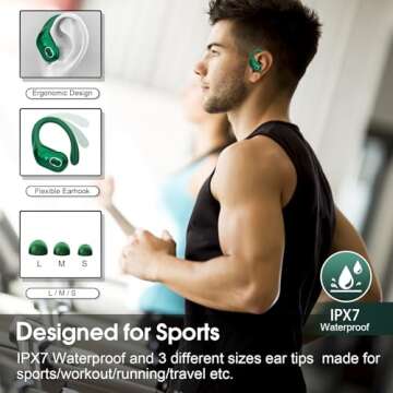 Shop Aptkdoe Wireless Earbuds - 75hrs Playtime, Bluetooth 5.4