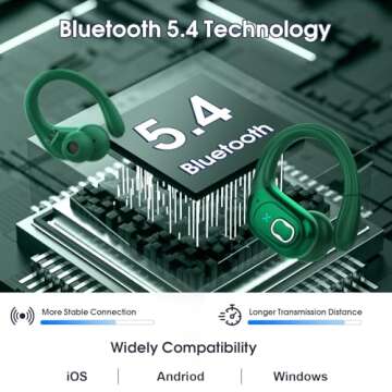 Shop Aptkdoe Wireless Earbuds - 75hrs Playtime, Bluetooth 5.4