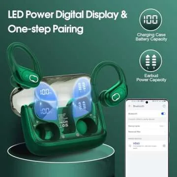 Shop Aptkdoe Wireless Earbuds - 75hrs Playtime, Bluetooth 5.4