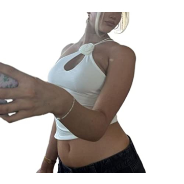 Buy Sexy Floral Tassels Crop Top for Women Online