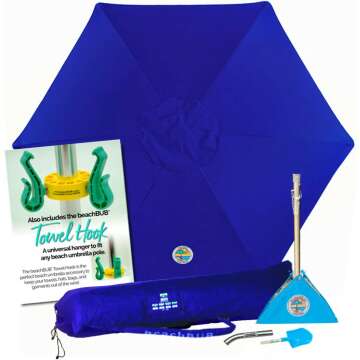 BEACHBUB Beach Umbrella System with UV Protection