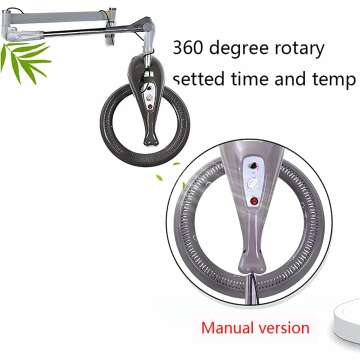 Salon Quality Orbiting Hair Dryer with Wall Mount