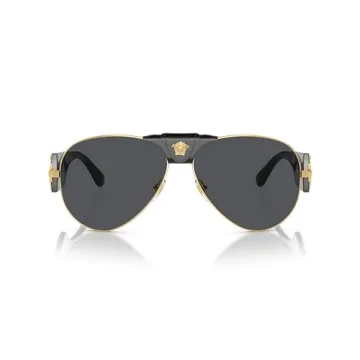 Luxury Versace Sunglasses with Dark Grey Lenses