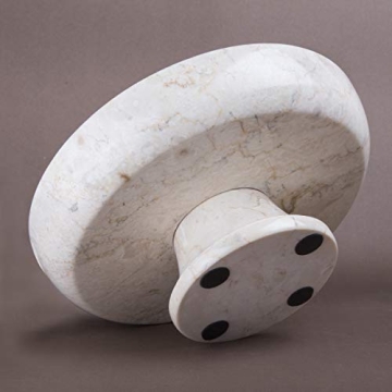 Elegant Natural Marble Fruit Bowl for Stylish Entertaining