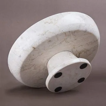 Elegant Natural Marble Fruit Bowl for Stylish Entertaining