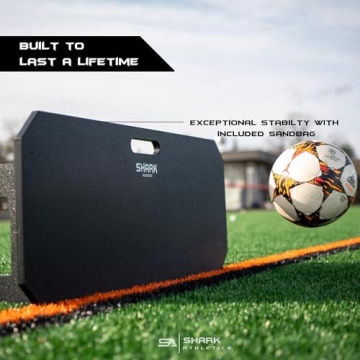 Shark Athletics Soccer Rebounder for Skilled Training