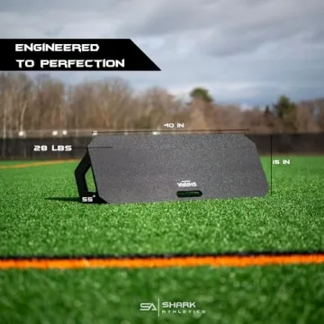 Shark Athletics Soccer Rebounder for Skilled Training